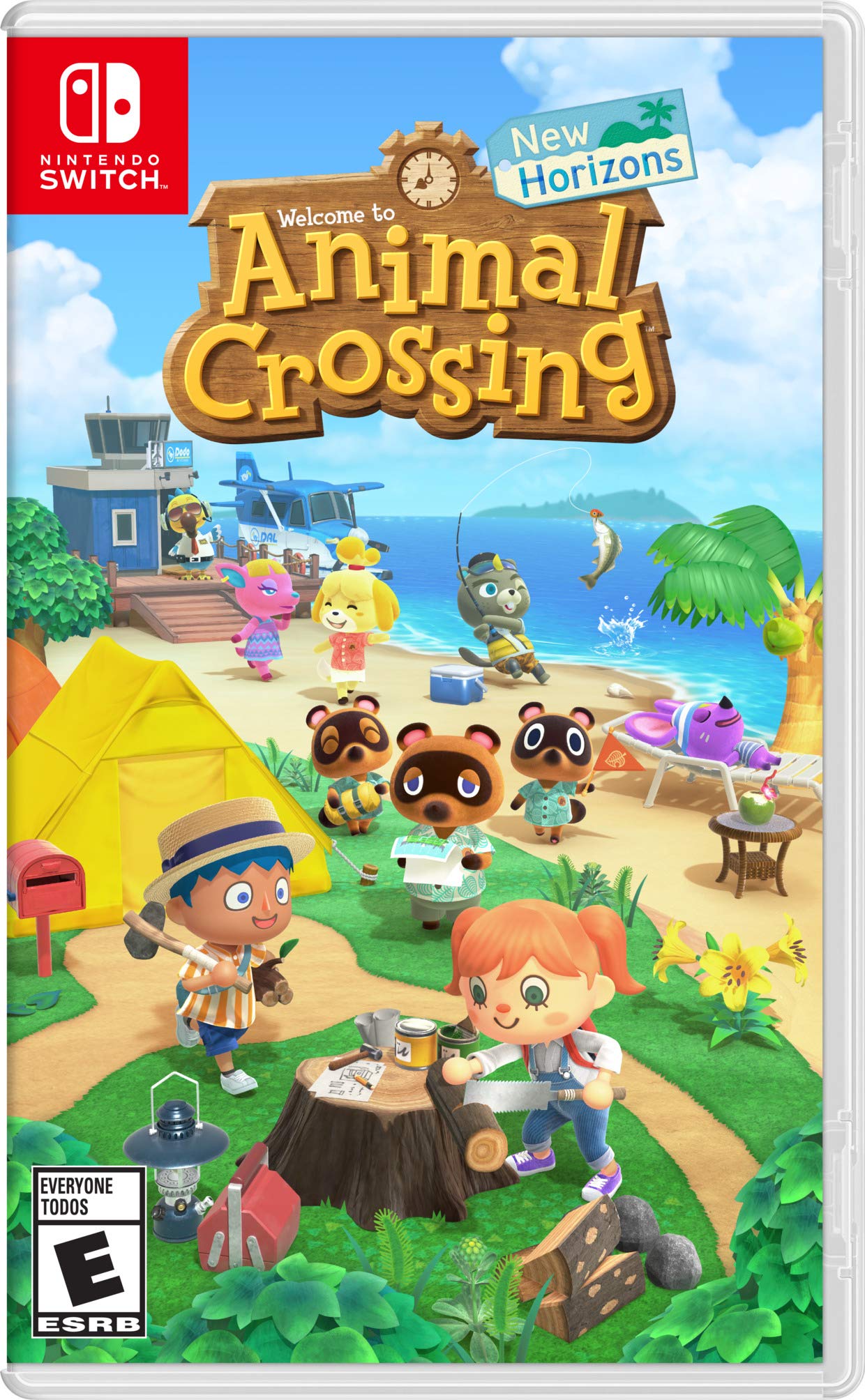 Book Cover Animal Crossing: New Horizons - Nintendo Switch Nintendo Switch Standard