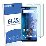 [2 Pack] Janmitta Compatible BLU G9 Screen Protector, [Scratch Resistant][Anti-Fingerprint] Tempered Glass for BLU G9