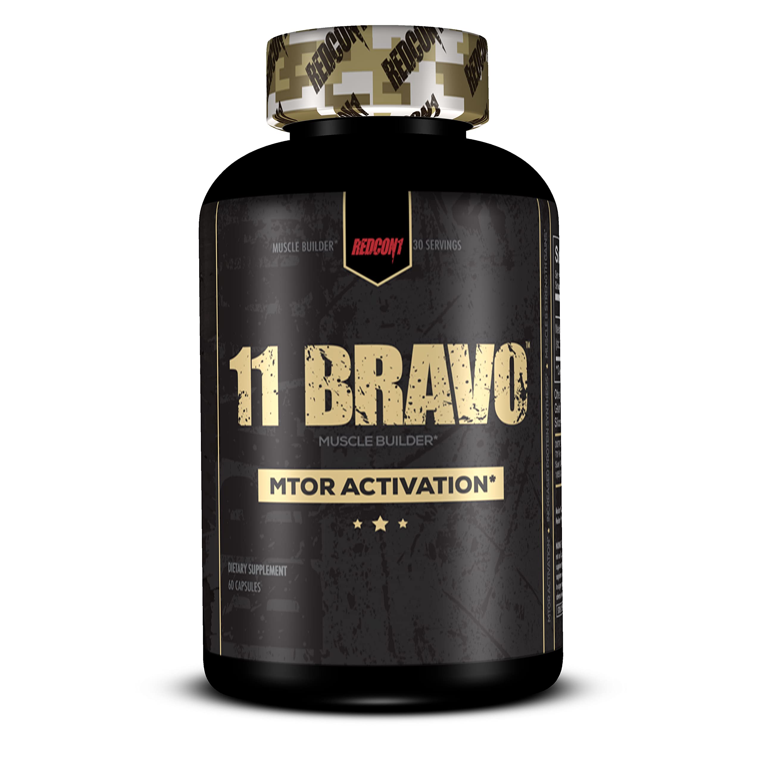 REDCON1 - 11 Bravo (30 Servings) ,Phosphatidic Acid ,Protein Synthesis, Muscle Builder, mTOR Inhibitor,