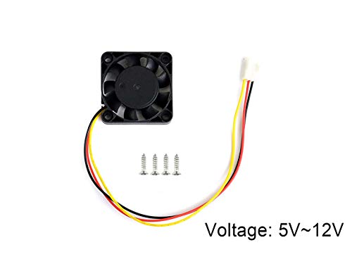 Waveshare Dedicated 5V~12V Voltage Cooling Fan for Jetson Nano 3PIN Reverse-Proof Connector