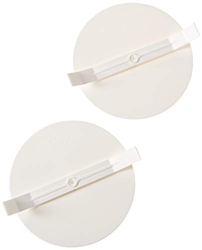 Wallo UC-0425 Universal Cover Panel [2 Pack] for Electrical Outlet Boxes, Diameter 4.25"