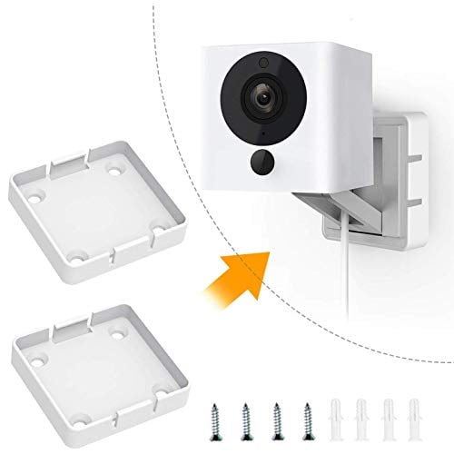 Book Cover Wyze Cam V2 Mount 2 Pack, Wall and Ceiling Holder Bracket for Wyze Camera Indoor Outdoor 1080p HD V2/C2 Only, Complete Set of Mounting Accessories(NOT Including Cameras)
