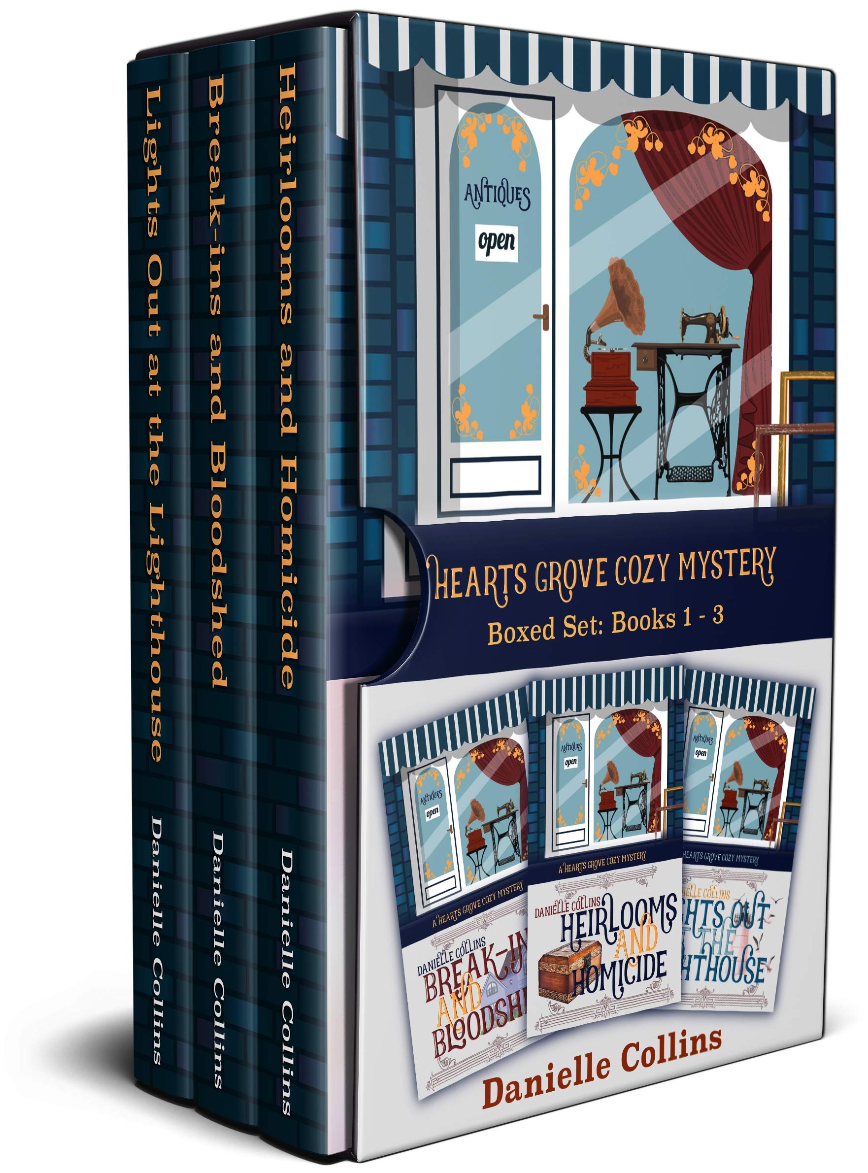 Book Cover Hearts Grove Cozy Mystery Boxed Set: Books 1 - 3