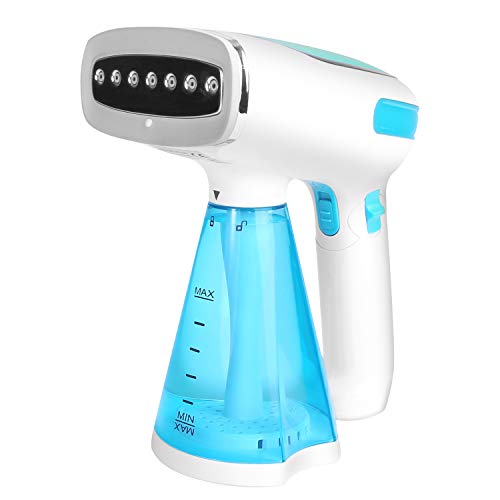Book Cover MUGU Garment Steamer, 1200W Handheld Foldable Clothes Steamer with 250ML Water Tank,3 Steaming Modes, 25S Fast Heating Up for Vertical and Horizontal Steaming