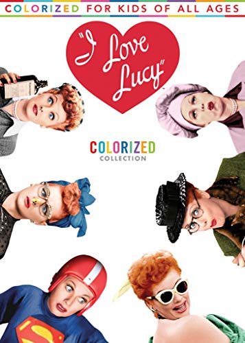 Book Cover I Love Lucy: Colorized Collection