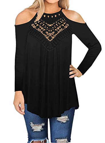 Sedimond Women's Flowy Halter Casual Sexy Summer Loose Tank Tops