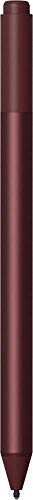 Microsoft Official Surface Pen 4096 Pressure Sensitivity, Tail Eraser, Barrel Button, Compatible for Surface Pro 5, Pro 6, Surface Go/Book/Studio/Laptop, Bluetooth 4.0 - Burgundy