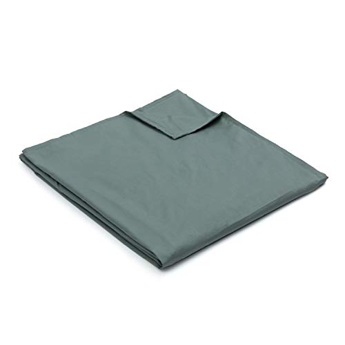 YnM Cotton Duvet Cover for Weighted Blankets (Sprout Green, 41''x60'')