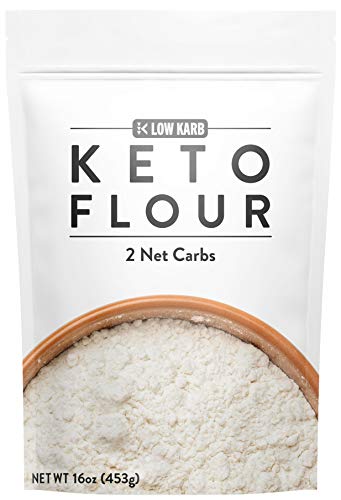 Low Karb - Keto Flour - All Purpose - Low Carb Food - Only 2g Net Carbs per Serving (16 oz)
