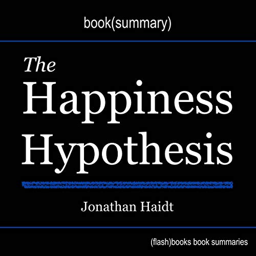 Book Cover The Happiness Hypothesis by Jonathan Haidt - Book Summary