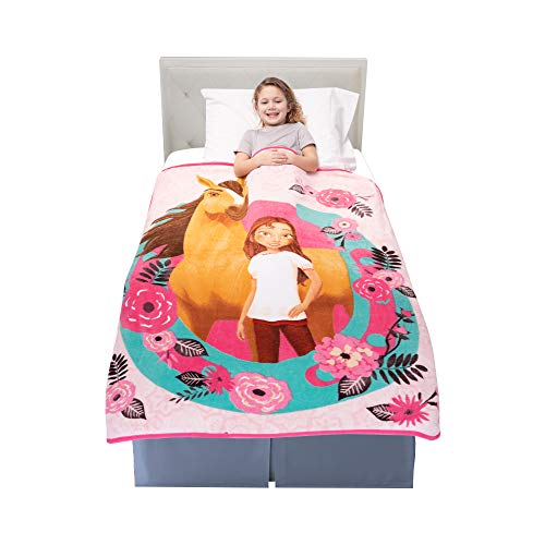 Franco A39648 Kids Bedding Super Soft Plush Throw, 46" x 60", Spirit Riding Free