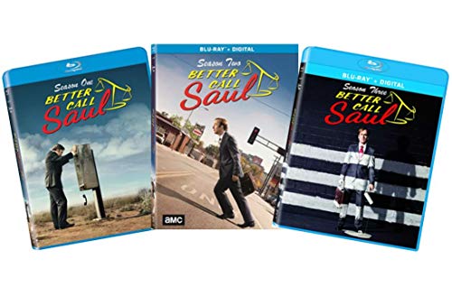 Better Call Saul: The Complete First, Second, & Third Seasons Blu-ray Collection (Season 1, Season 2, and Season 3) [AMC Breaking Bad Prequel] [Bluray]