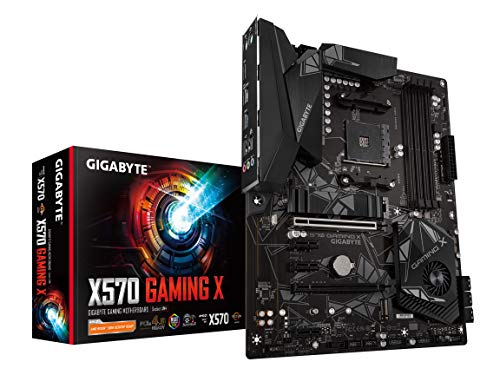 Gigabyte X570 Gaming X (AMD Ryzen 3000/X570/ATX/PCIe4.0/DDR4/USB3.1/Realtek ALC887/HDMI 2.0B/RGB Fusion 2.0/Realtek GbE 8118 LAN/Gaming Motherboard)
