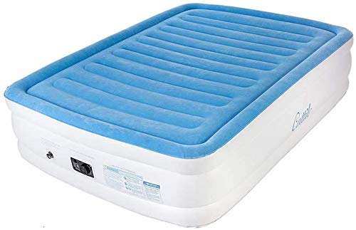 cottile Upgrade Luxury Inflatable Mattress with Built-in Pump, Inflatable Inflatable Mattress, Inflatable Mattress, Inflatable Bed (Queen)