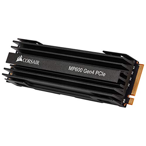 Book Cover Corsair Force Series MP600 1TB Gen4 PCIe X4 NVMe M.2 SSD, Up to 4,950 MB/s (CSSD-F1000GBMP600)
