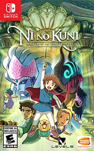 Book Cover Ni no Kuni: Wrath of the White Witch - Nintendo Switch