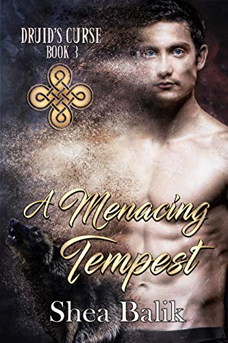 Book Cover A Menacing Tempest (Druid's Curse Book 3)