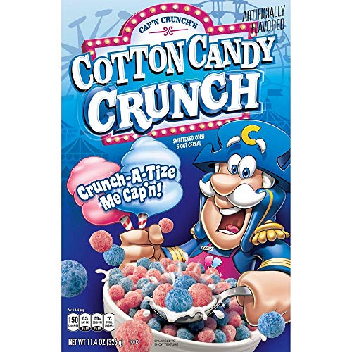 Cap'n Crunch Cotton Candy Crunch Cereal (11.4 oz)