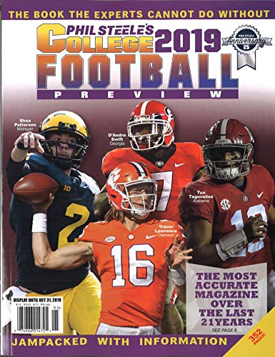 Phil Steele's 2019 College Football Preview - National Cover