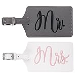Mr and Mrs Tags, Wedding Gifts for Couples 2026, Personalized Engagement Gifts for Couples, Bridal Shower Gift for Newlyweds, Bride and Groom Travel Essentials