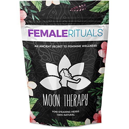 Female Rituals Moon Therapy (2 Ounce) Yoni Steaming Herbs - Natural Yoni Steam Detox - Holistic V Steam