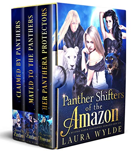 Book Cover Panther Shifters of the Amazon Box Set: A Paranormal Reverse Harem Series