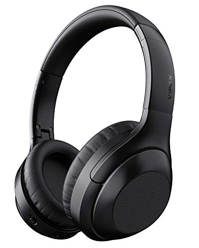 Book Cover Active Noise Cancelling Headphones - Bluetooth Headphones Wireless Over Ear Headphones with Mic Hi-Fi Sound Deep Bass, Fast Charge, 30 Hours Playtime for Work Travel