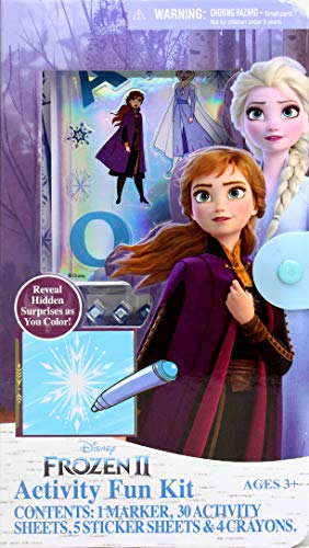 Book Cover Disney Frozen Tara Toy 2 Activity Fun Kit