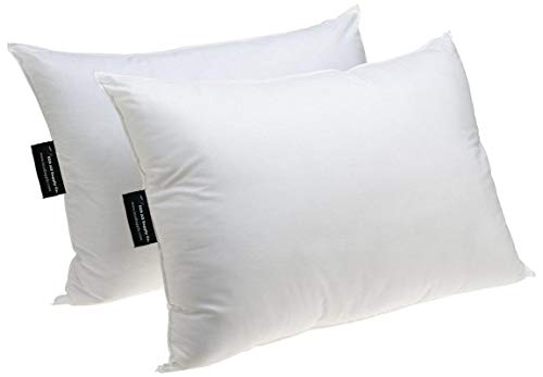 2 Pack Hypo-Allergenic Microfiber Sleeping Pillow Standard/Queen Size Bed Pillow , (18" x28)