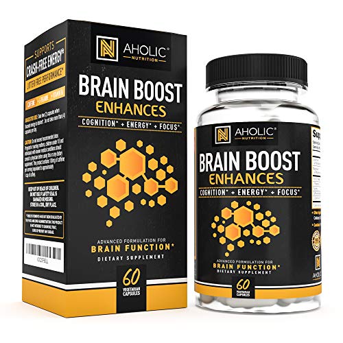 Caffeine Pills with L-Theanine Taurine + More | Energy Pills for Daily Focus Stamina & Mood - Smooth & Clean Focused Energy - Cognitive Performance Nootropic Stack - Natural Preworkout for Women & Men