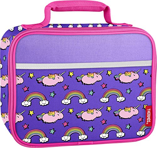 Book Cover Thermos Chubby Unicorn Soft Lunch Kit, one size