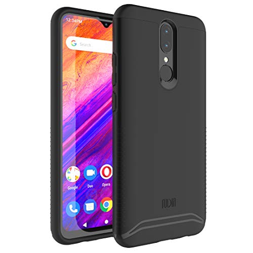 TUDIA BLU G9 Case, [Merge Series] Heavy Duty Extreme Dual Layer Slim Precise Cutouts Phone Case for BLU G9 [NOT Compatible with BLU G9 Pro] (Matte Black)
