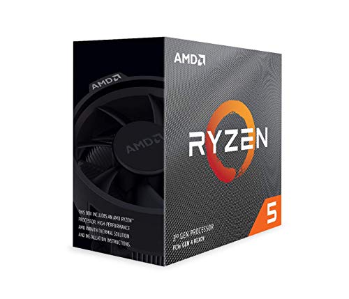 Book Cover AMD Ryzen 5 3600 6-Core, 12-Thread Unlocked Desktop Processor with Wraith Stealth Cooler