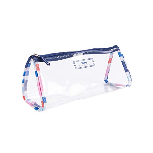 SCOUT Pencil Me In Pencil Case, Clear Pencil Bag with Zipper, Fits 50+ Pencils, Markers, and Pens (Multiple Patterns Available)