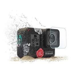 Clarifii Hydrophobic Screen Protector for GoPro Hero 5,6,7. Prevent Water Drops Ruining Footage. Protect Against Scratches and Fogging. Hydrophobic Protector for Go Pro Hero Lens By Clarifii