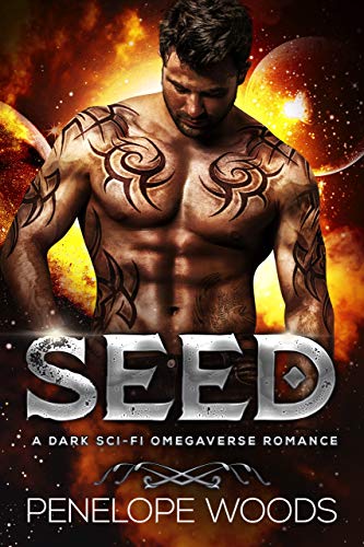 Book Cover Seed: A Dark Sci-Fi Omegaverse Romance (Alpha Unknown Book 2)