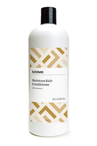 Amazon Brand - Solimo Moisture Rich Conditioner, 28 Fluid Ounce