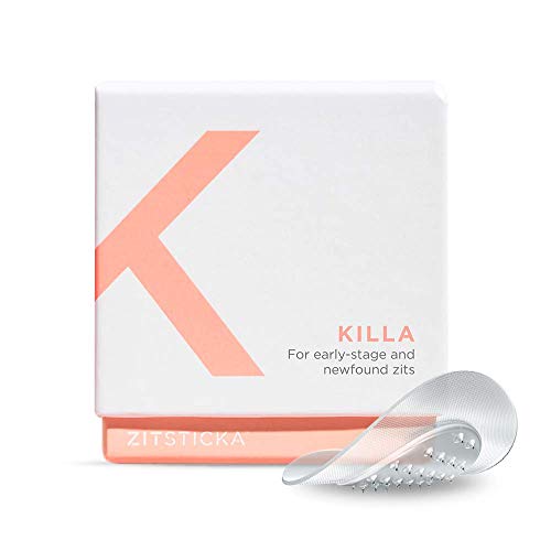 Book Cover KILLA Kit by ZitSticka, translucent pimple patch for deep, early-stage zits