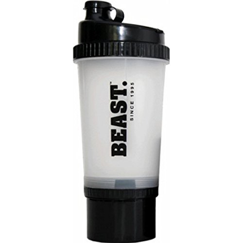 Dr. Prepare Protein Shaker Bottle, 25oz, White