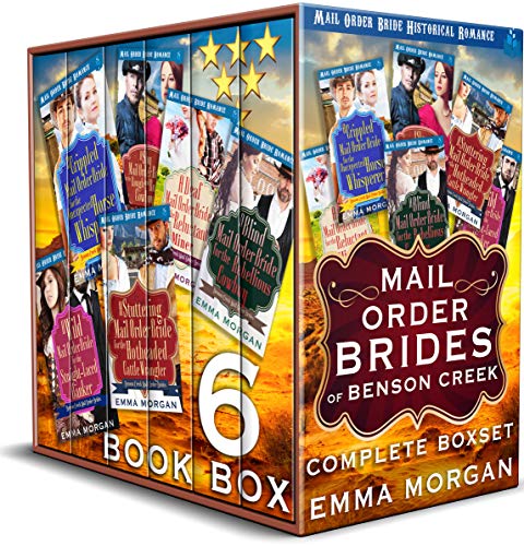 Book Cover Mail Order Brides of Benson Creek Complete Boxset: Mail Order Bride Historical Romance