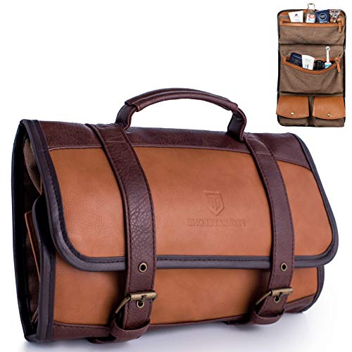 Protravelone Hanging Toiletry Bag for Men and Women/Great Travel Toiletry Bag for Gift and Travel Accessory/Travel Bags for Toiletries/Gifts for Men/Dopp Kit/Travel Organizer