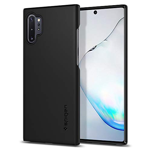 Spigen Thin Fit Designed for Samsung Galaxy Note 10 Plus Case/Galaxy Note 10 Plus 5G Case (2019) - Black
