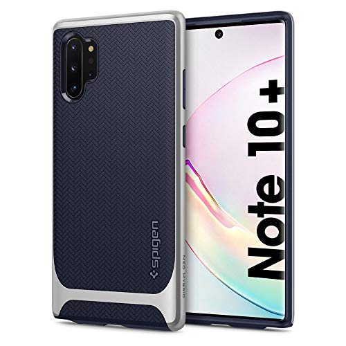 Spigen Neo Hybrid Designed for Samsung Galaxy Note 10 Plus Case/Galaxy Note 10 Plus 5G Case (2019) - Arctic Silver