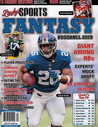 Lindys Sports Fantasy Football 2019