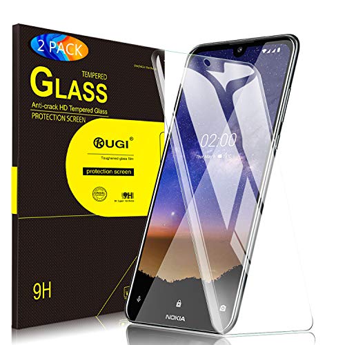 [2-Pack] Nokia 2.2 Screen Protector, GESMA Nokia 2.2 Screen Protector, Bubble Free Clear Tempered Glass Screen Protector for New Nokia 2.2 Phone(Clear)