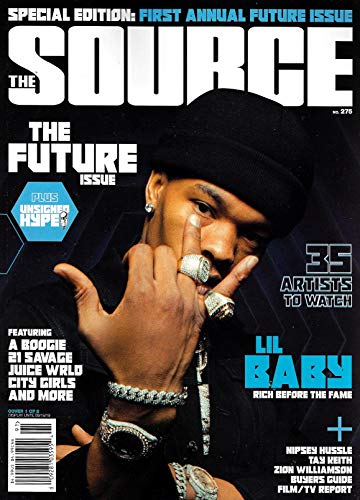 Book Cover THE SOURCE Magazine (June, 2019) Issue 275, ( Cover varies ) THE FUTURE ISSUE, LIL BABY ,A boogie,  Nipsey Hussle, Tay Keith, Zion Williamson