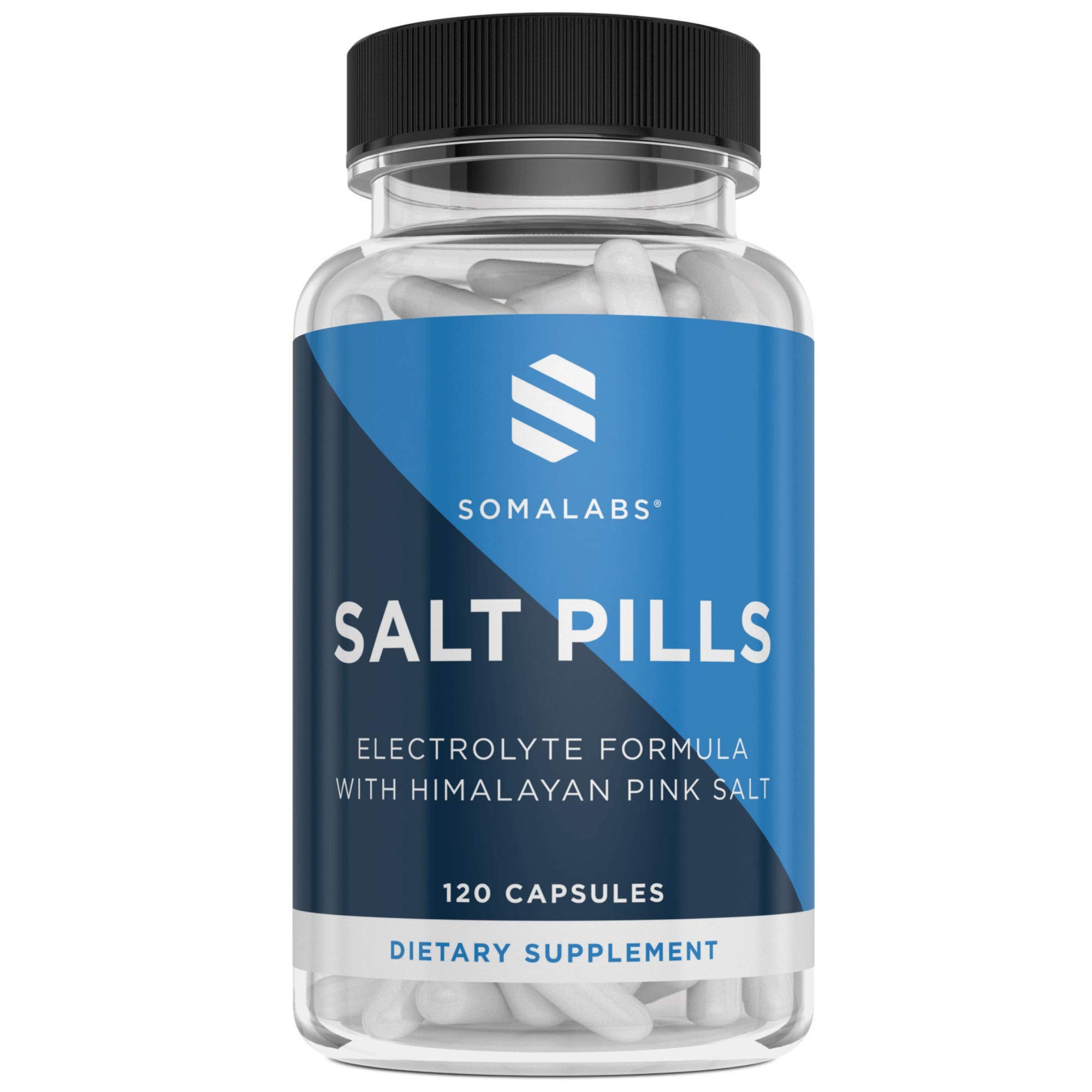 Book Cover Salt Pills with Electrolytes | Salt Tablets Electrolyte Replacement Supplement | 120 Capsules | Post Workout Recovery for Runners and Sport Athletes | Increase Hydration & Stop Muscle Cramps