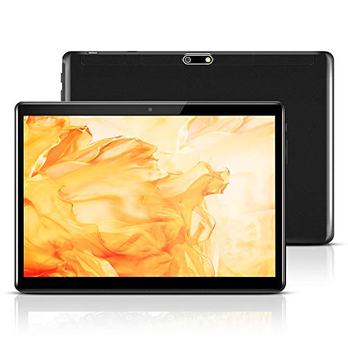 Android Tablet 10.1 inch,Octa Core Processor,4GB RAM,64GB Storage,2MP+8MP Camera,1280X800 IPS Screen,GPS,WiFi,USB,Bluetooth(Black)