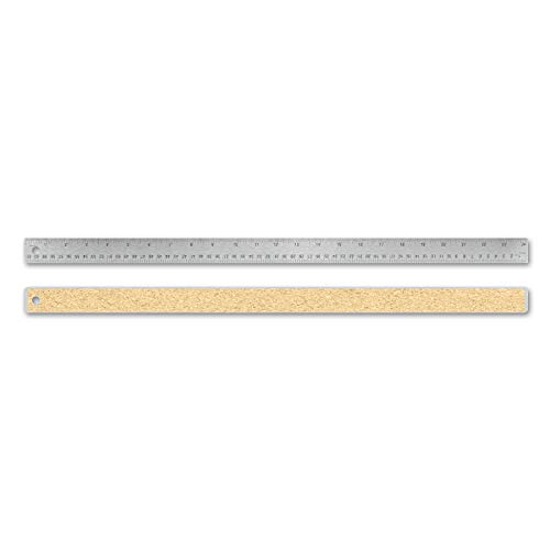 Alumicolor Flexible Stainless Steel ruler, measuring tool, 24IN