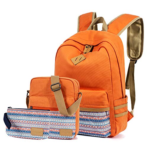 Leaper Backpacks for Teen Girls Teen Backpack Set School Bags Bookbags 3 in 1